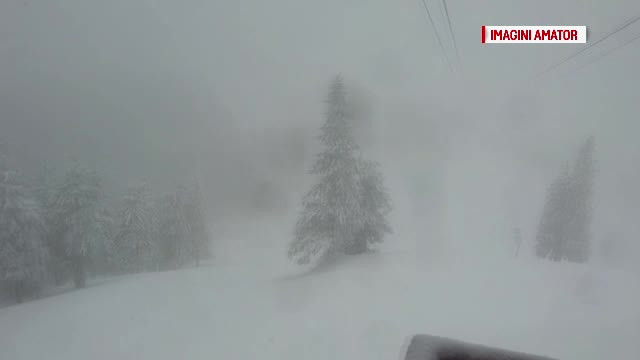 Ninsori la munte, temperaturi de 0 grade si valuri uriase pe litoral. Schimbare radicala de vreme, a doua zi de Paste