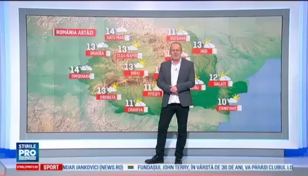 Vreme mai buna marti, cu temperaturi de pana la 15 grade Celsius. Prognoza meteo pana pana vineri