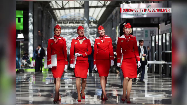 Aeroflot, data in judecata de stewardesele autointitulate STS - "batrana, grasa si urata". Ce conditii impune la angajare