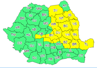 Inghet, temperaturi negative si risc de inundatii dupa ninsori. N-am mai avut vreme atat de rea in aprilie de peste 20 de ani