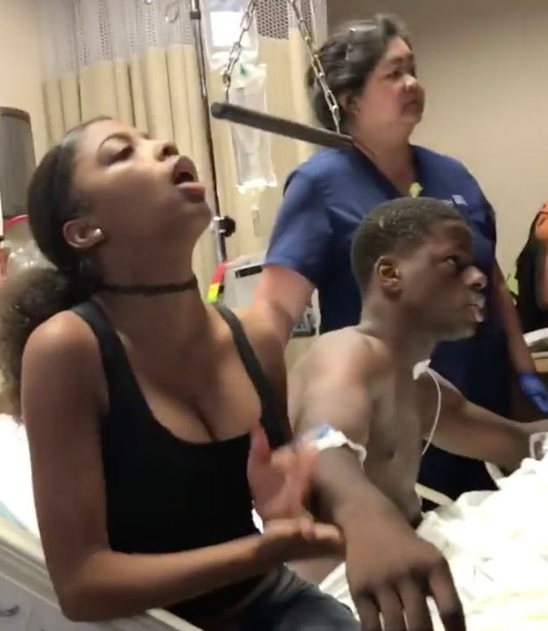 A suferit un accident rutier, insa chinul pentru el a inceput la spital. Iubita si amanta l-au vizitat in acelasi timp. VIDEO