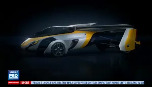 AeroMobil, cea mai noua versiune de masina zburatoare, la Salonul auto de la Monaco. Ce distanta poate sa parcurga in aer