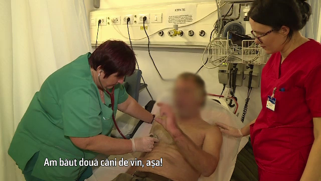 Pana la 40% din pacientii internati au boli provocate de alcool. O zi la Urgente, in Vaslui: "La noi, e sarbatoare zilnic"