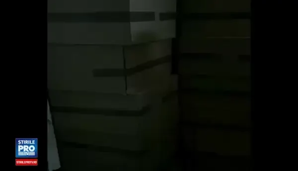 Vamesii au intrat la banuieli cand au vazut ca un sofer vrea sa intre in tara cu un camion complet gol. Ce ascundea de fapt