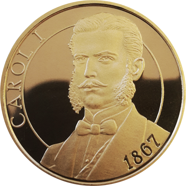 moneda de 50 de bani din alama