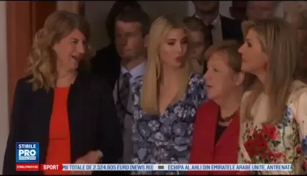 Ivanka Trump, huiduita la un eveniment la care a fost invitata de Merkel, dupa ce si-a aparat tatal