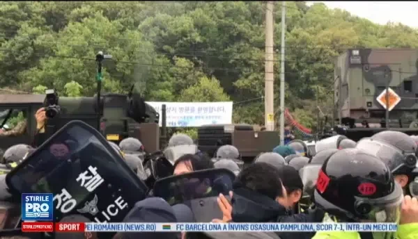 Scutul anti-racheta american din Coreea de Sud amplifica tensiunile in zona. Reactia dura venita de la Phenian