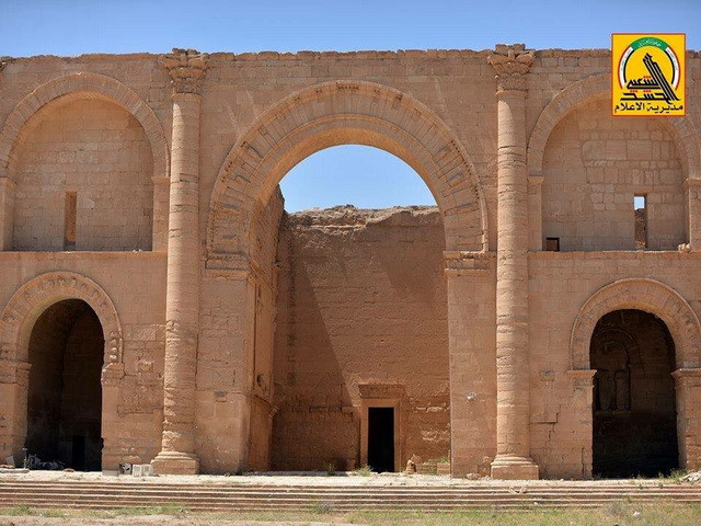 O forta paramilitara irakiana "a eliberat" orasul antic Hatra de sub controlul ISIS. Ce s-a intamplat cu vestigiile