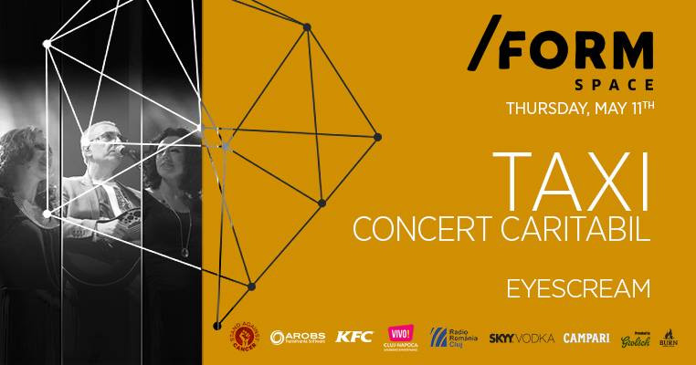 Taxi vine la Cluj pentru un concert caritabil