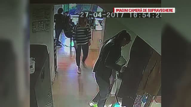 A intrat in salon cu pretextul ca vrea sa se vopseasca, insa planul femeii a fost altul. Ce au surprins camerele