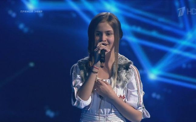 Iuliana Beregoi, interpretare de senzatie in finala "Vocea Rusiei Junior“. Tanara de 12 ani a cantat in limba romana. VIDEO