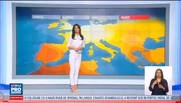 Meteorologii au emis o avertizare de ploi torentiale si descarcari electrice pentru toata tara. Prognoza pentru trei zile