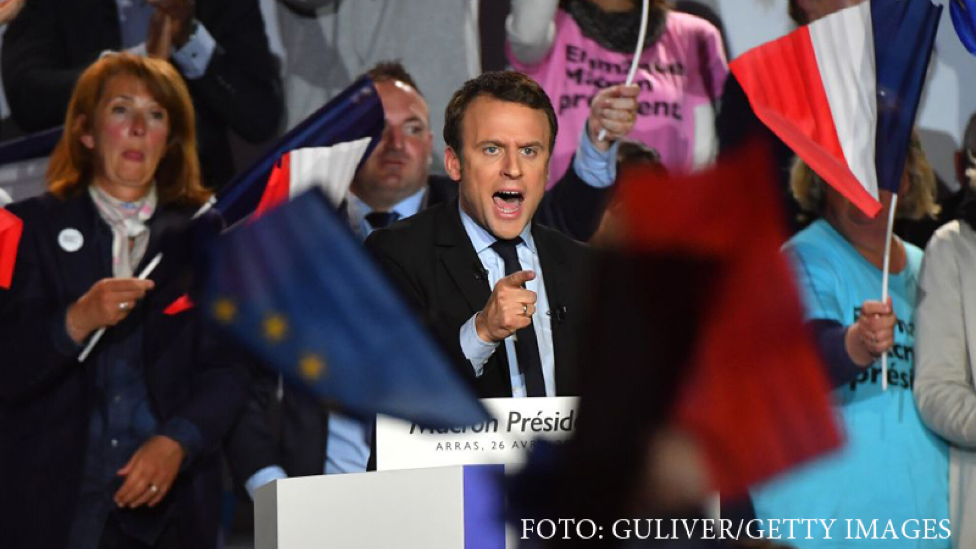 Ambii candidati la presedintia Frantei ameninta cu iesirea din UE. Ce spune Emmanuel Macron despre FREXIT