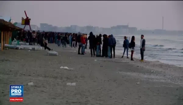 Ziua de 1 mai a adus vreme buna si soare pe litoral! Surpriza de care au avut parte turistii in aceasta dimineata