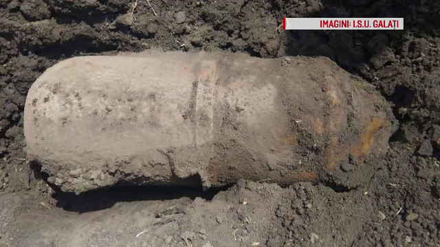 O bomba de 250 de kg din Al Doilea Razboi Mondial a fost detonata in judetul Galati