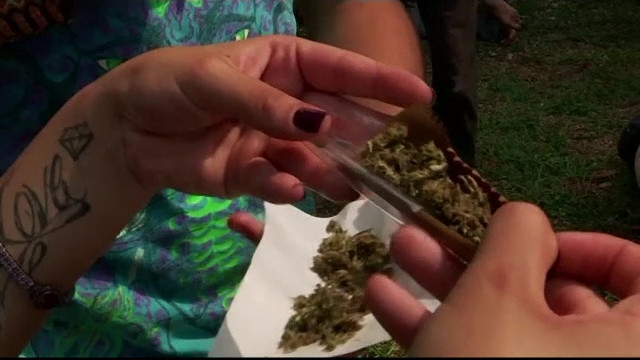 Zeci de mexicani si argentinieni au marsaluit, impreuna cu copiii lor, pentru legalizarea marijuanei. Ce alte cerinte mai au