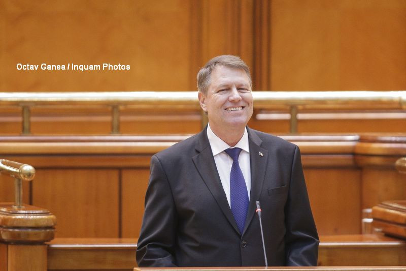 Mesajul lui Klaus Iohannis catre politicienii din Parlament: "Nu va ganditi doar la un castig electoral de moment!". VIDEO