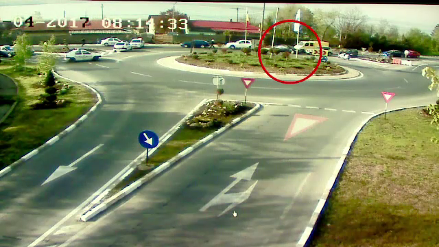 Medicul stomatolog urmarit cu focuri de arma de politisti de 1 Mai a fost internat la psihiatrie. Inregistrarea incidentului