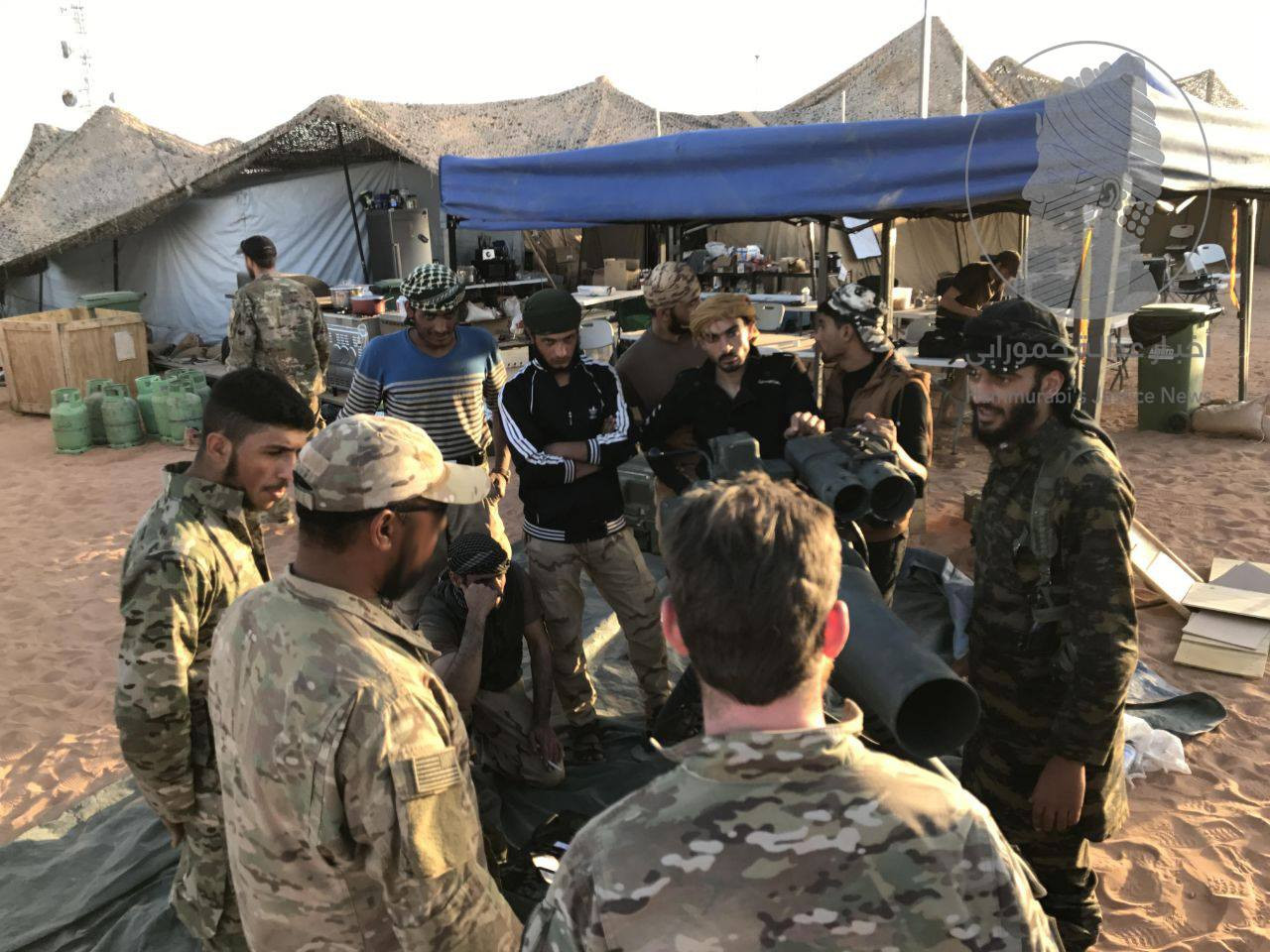 instructori americani in Siria