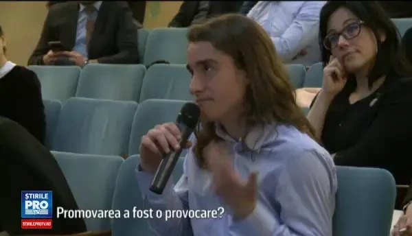 Tanara care a castigat primul milion de dolari inainte sa termine liceul. Ce sfaturi le-a dat studentilor romani