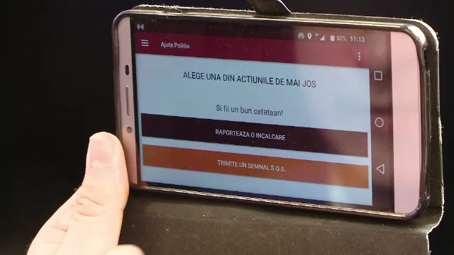 Aplicatia prin care orice sofer poate filma si raporta infractiunile din trafic in timp real. Un elev din Iasi a dezvoltat-o