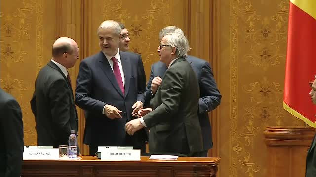 Jean Claude Juncker, Traian Basescu, Adrian Nastase