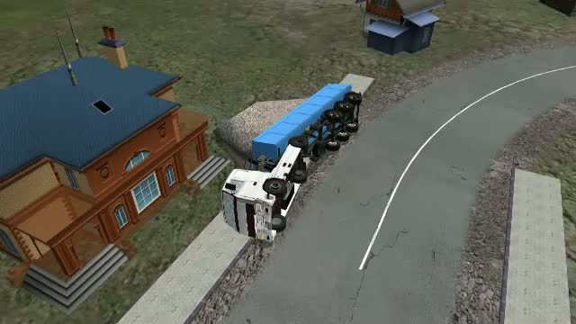 Filmul accidentului in care o bunica si nepoata ei si-au pierdut viata, dupa ce un camion cu pietris s-a rasturnat peste ele