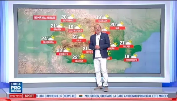 Vremea se incalzeste de joi, iar in Bucuresti vom avea 25 de grade. Zonele in care va mai ploua