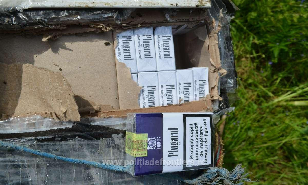 Doi barbati care au vrut sa faca "pod de tigari de contrabanda" peste Prut au fost retinuti cu focuri de arma