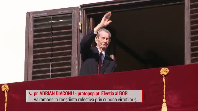 ''Regele Mihai se simte bine, e senin si are o pace interioara exemplara". Mesajul transmis de duhovnicul fostului suveran