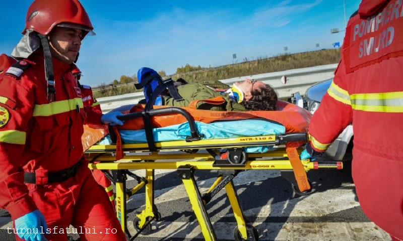 A intrat cu ATV-ul pe Valea Oltului fara sa se asigure si a ajuns in coma la spital. Care este starea celuilalt ranit