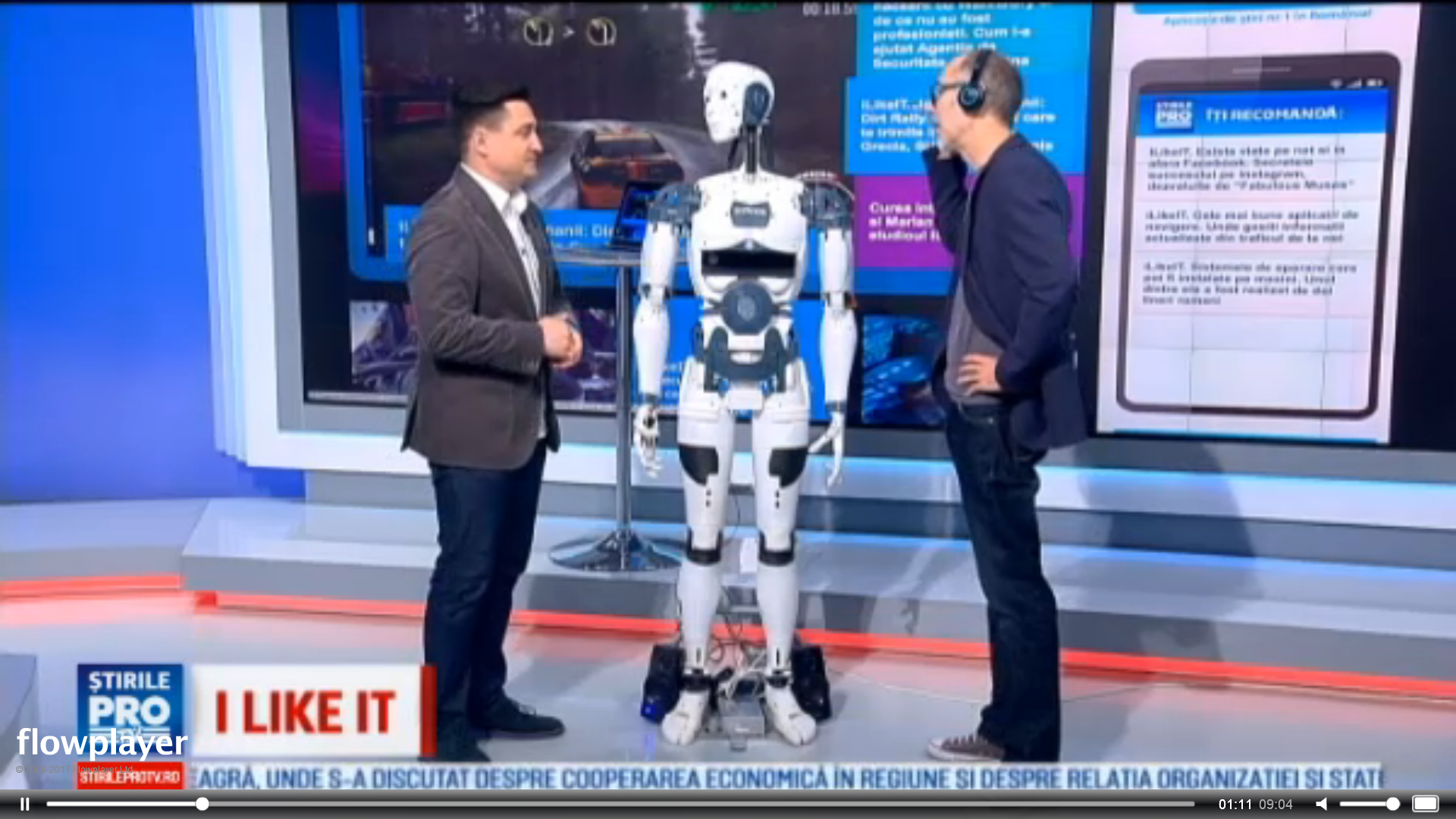 iLikeIT. Un robot scos la imprimanta 3D da mana cu oamenii. Proiectul poate fi descarcat gratuit de pe internet