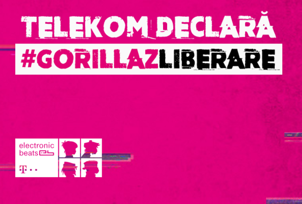 (P) Aplicatia Lenz de la Telekom iti aduce continut augmented reality cu trupa Gorillaz si bilete la concert, la Budapesta