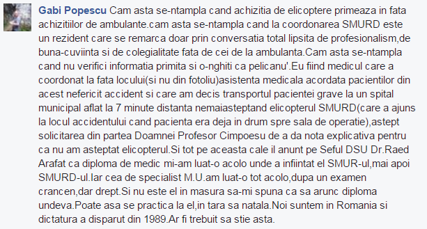 postare medic Roman