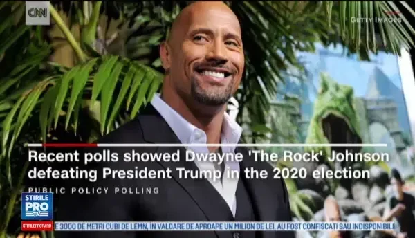 Actorul Dwayne Johnson vrea sa devina noul presedinte SUA. Cine-i va fi vicepresedinte