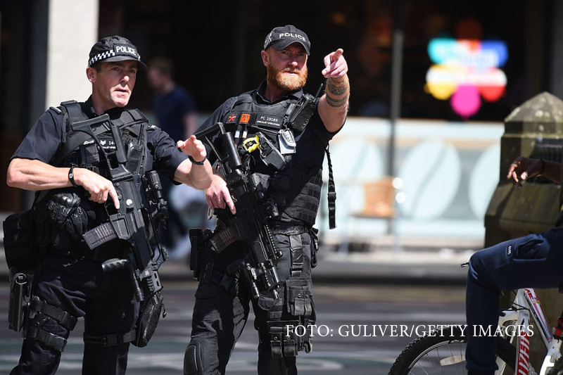 Politisti britanici la Manchester Arena