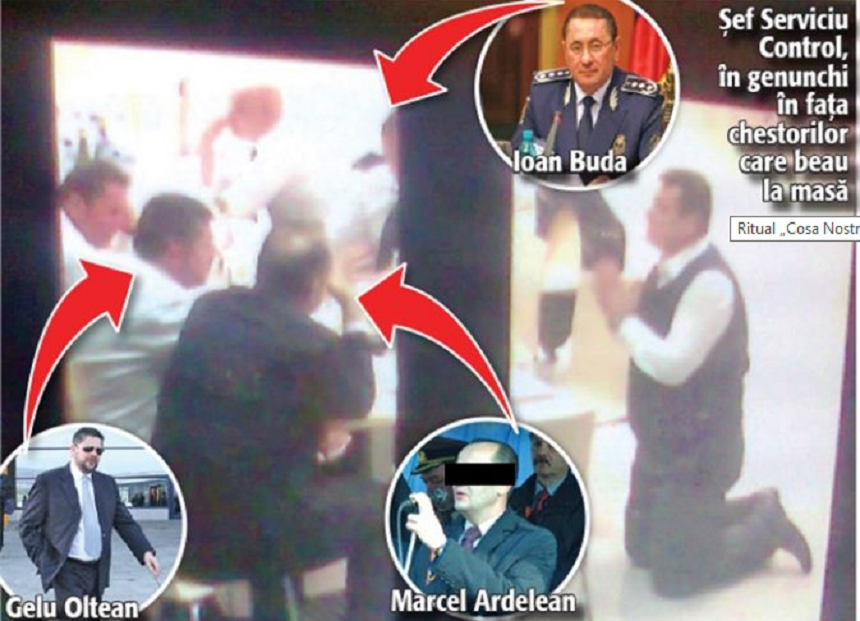 Ancheta la M.A.I. dupa ce in presa au aparut imagini cu seful Serviciului Control din Politia de Frontiera ingenuncheat