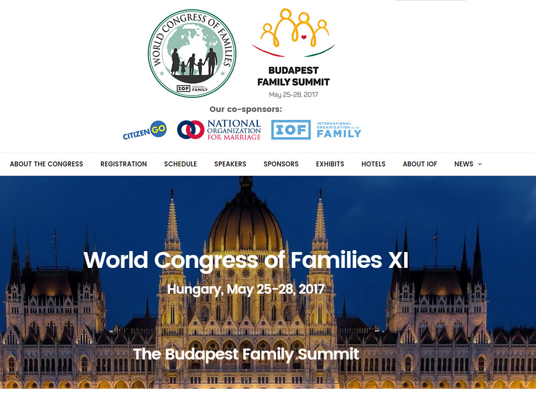 site Congres Familie