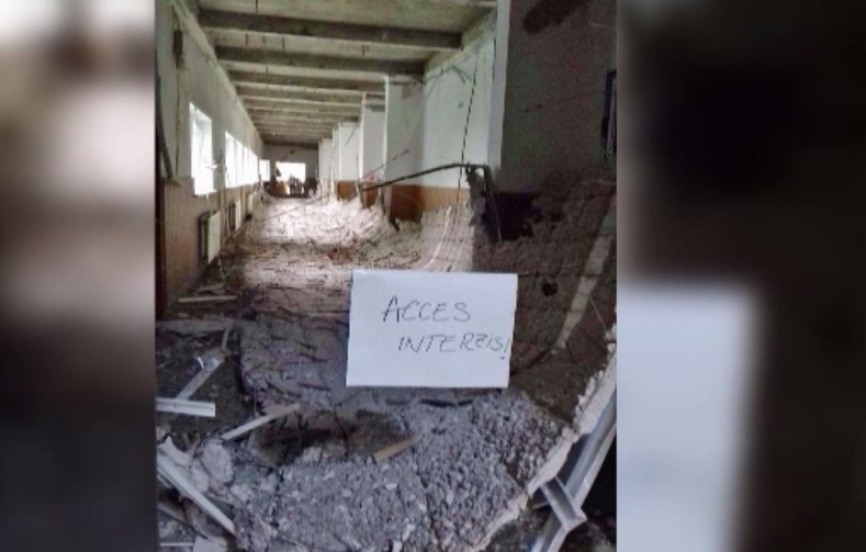 În prima zi de şcoală, autorităţile demolează o şcoală din Bucureşti