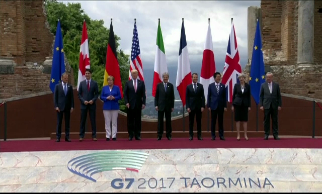 Donald Trump a ajuns primul la summitul G7 din Taormina. Avertismentul pe care l-a transmis celorlalti lideri