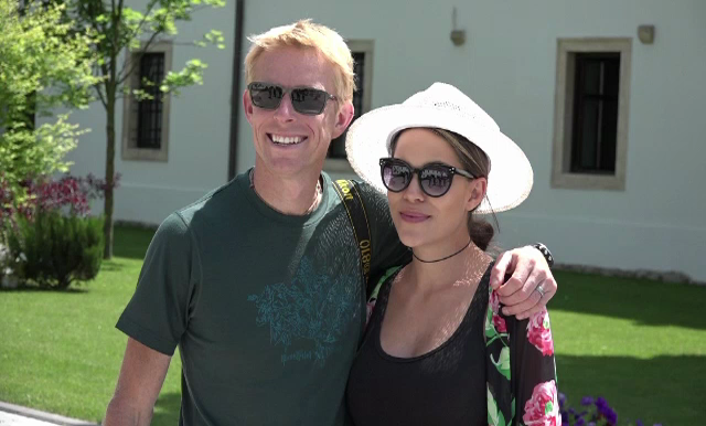 Ben Southall, britanicul devenit cunoscut dupa ce a castigat competitia "Cel mai bun job" din Australia, in vizita in Romania