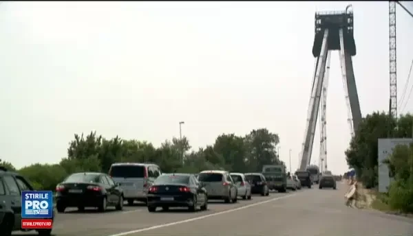 Dupa 6 ani, statul roman a reusit sa repare podul rutier de la Agigea. Turcii l-au construit pe cel din Bosfor in doar 3 ani