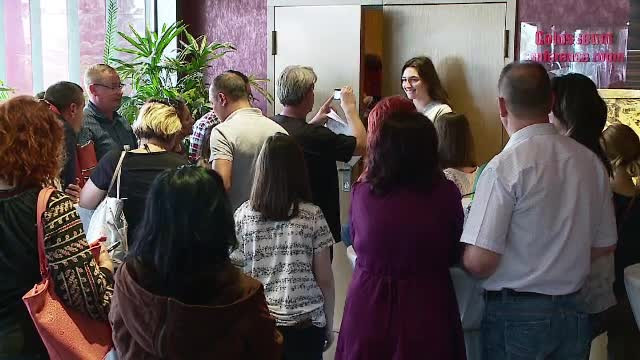 Preselectii pentru Vocea Romaniei Junior. Sute de copii s-au grabit sa-si arate calitatile vocale la Cluj Napoca