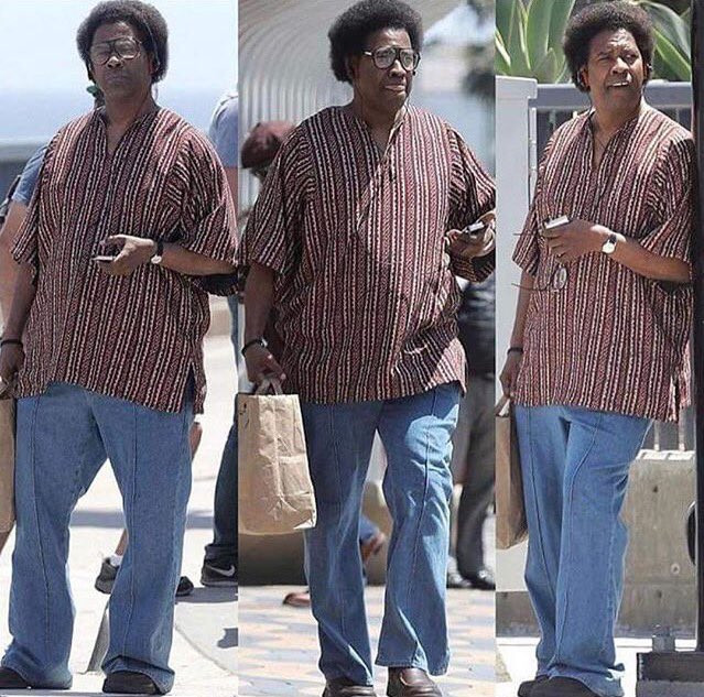 Denzel Washington, de nerecunoscut in noul sau film. "Parul, ochelarii, tinuta. Urmatoarea sa pelicula va fi incendiara"