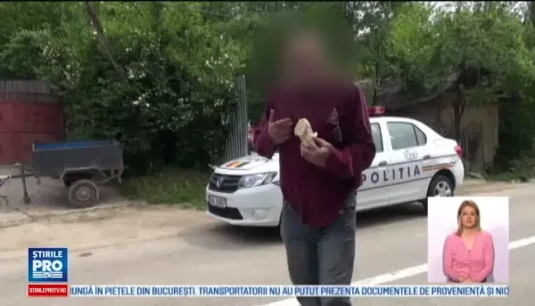 Crima intr-o comuna din Bacau: M-am dus sa dau mancare la porc si am vazut sange aici in fata