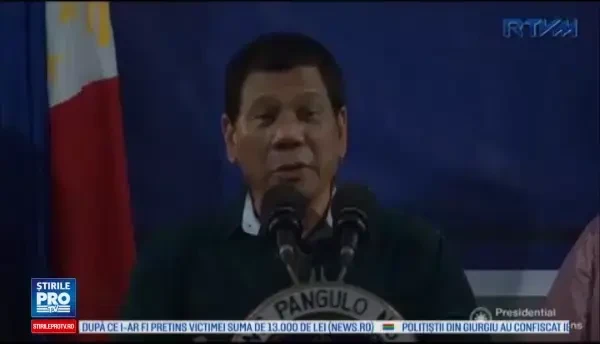 Un nou scandal cu presedintele statului Filipine. Mesaj pentru soldati: Daca violati trei femei, o sa iau vina asupra mea