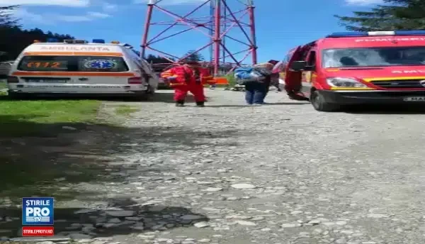 Sapte persoane au fost ranite dupa ce doua telecabine nu s-au oprit la timp, pe traseul Balea Cascada-Balea Lac