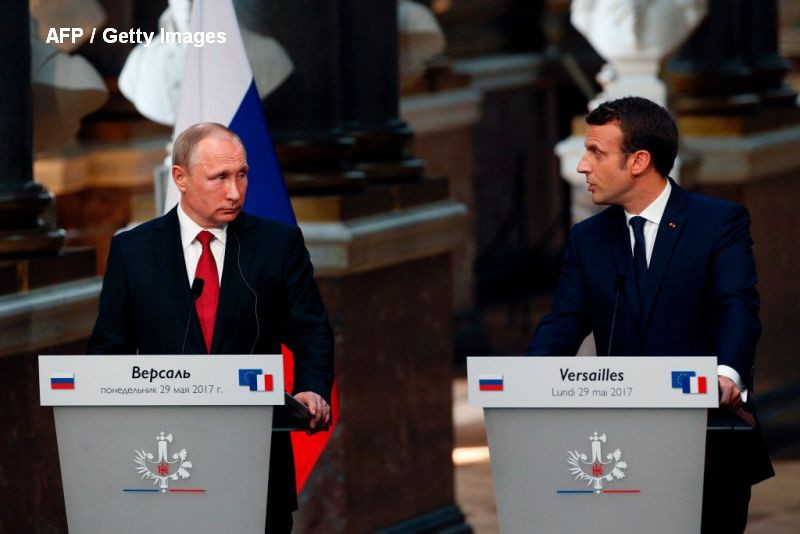 Putin si Macron