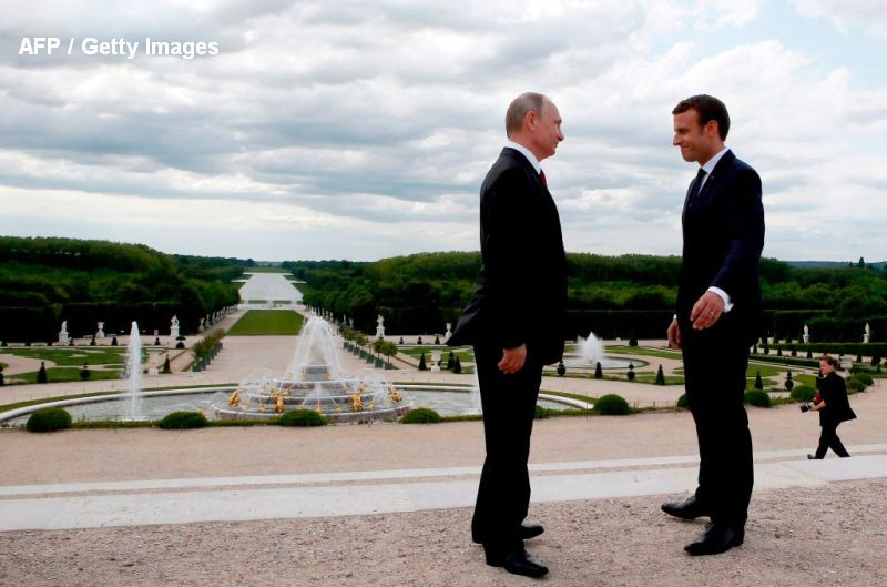 Putin si Macron