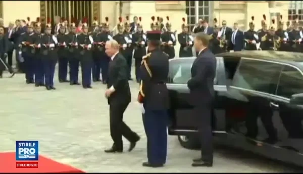 Macron, sfidator la intalnirea cu Putin. A numit 2 televiuni ruse organe de propaganda si a amenintat cu riposte in Siria